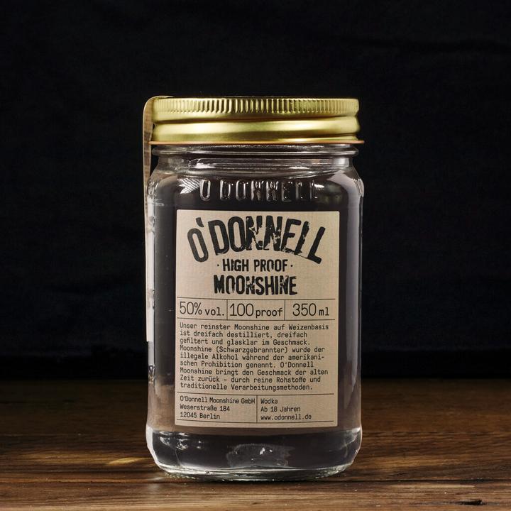 High Proof Odonnell Moonshine 350ml High Proof Odonnell Moonshine 350ml