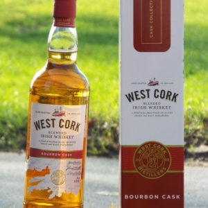 West Cork Blended Irish Whiskey Bourbon Cask Whisky Geschenkbox