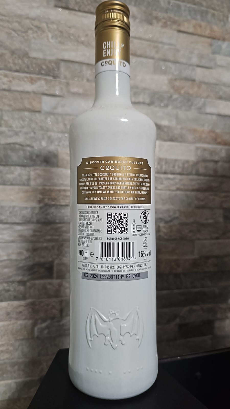 Bacardi CoQuito Coconut Likör 700ml 2 Bacardi CoQuito Coconut Likör 700ml 2