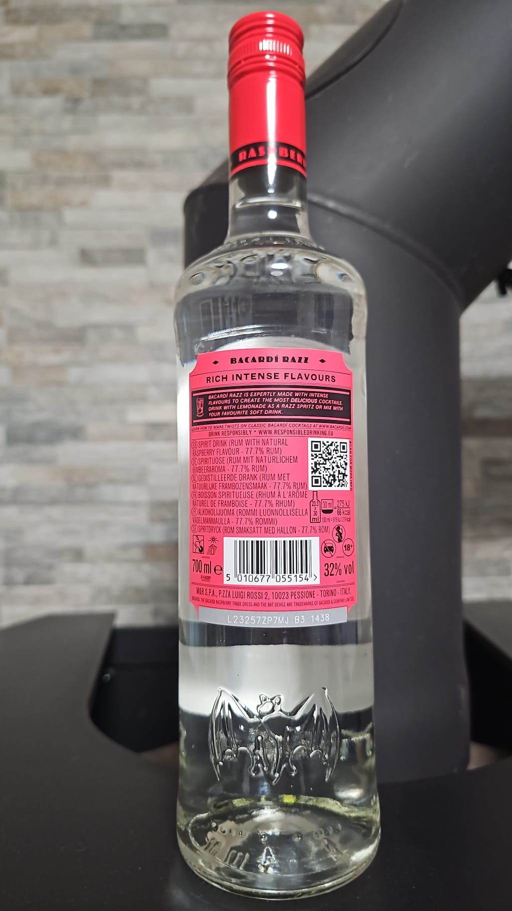 Bacardi Razz Raspberry Rum 700ml 2 Bacardi Razz Raspberry Rum 700ml 2